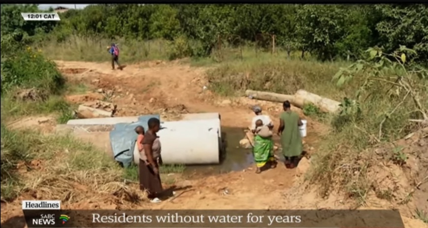 15 years as of march, 2025 30 years after south africa's democracy was declared without water community in south africa